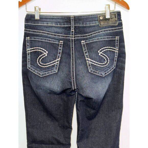 Silver Jeans Co Suki Slim Boot Curvy Mid Rise Jeans Size 27 - Picture 8 of 14